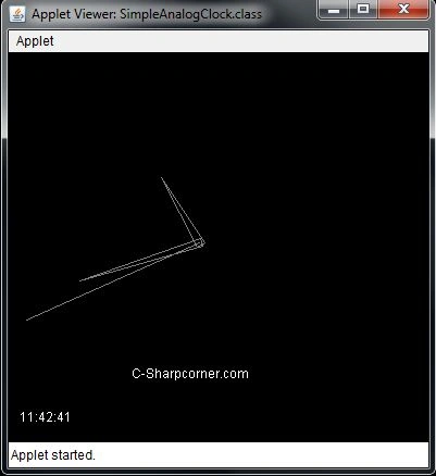 Analog Clock in Java