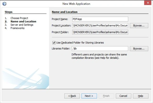 PDFApp project