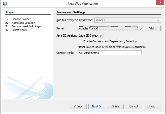 server and version wizard