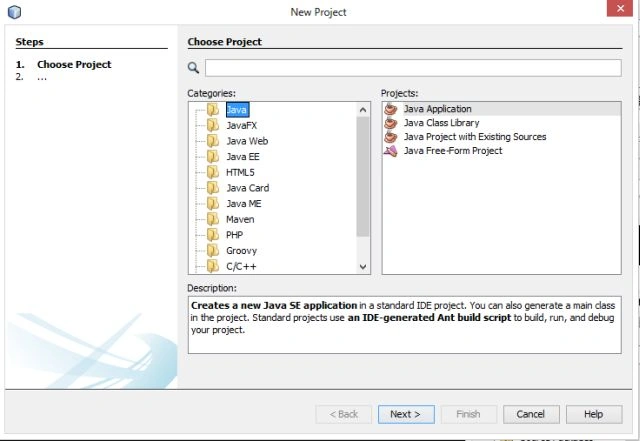 Java Application