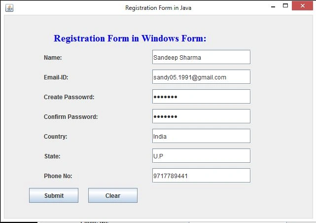 Form Filling