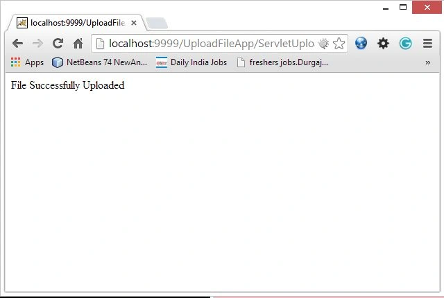 File Uplaod Successfully