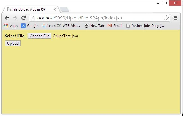 Choosing File