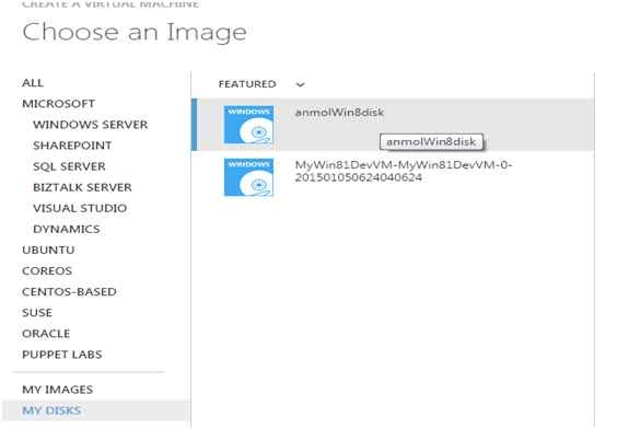 Select image