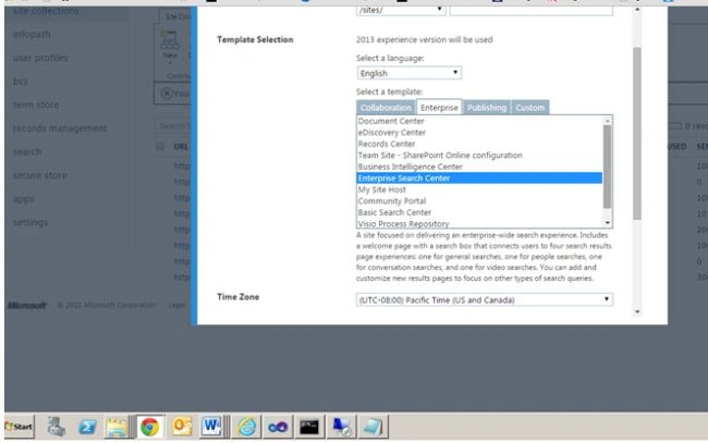 Enterprise Tab