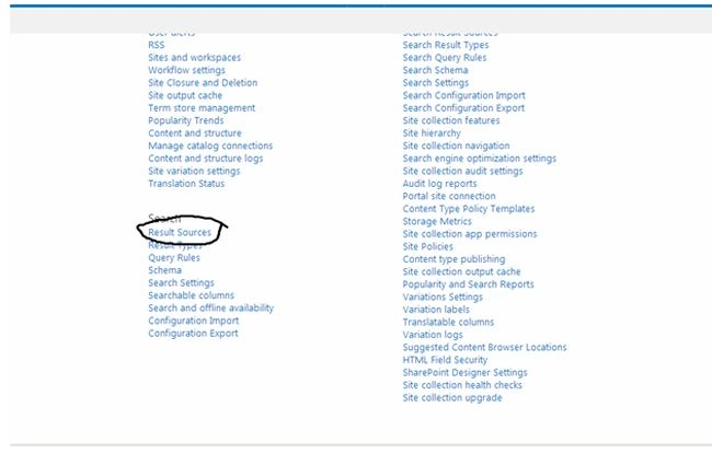 Search result