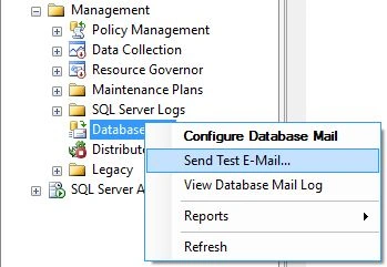 Send Test Mail