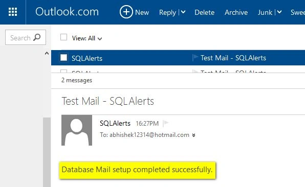 SQLAlerts 
