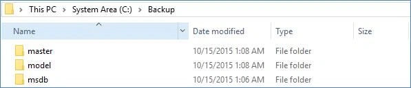 backup