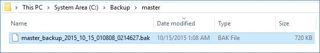 backup