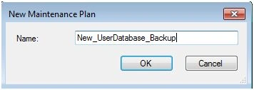 maintenance plan