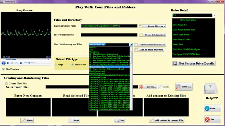build up my small application