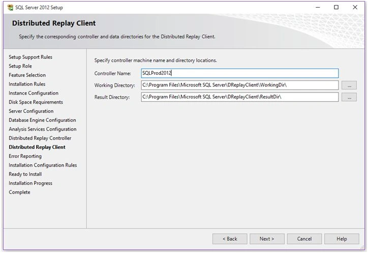 Distributed Replay Client