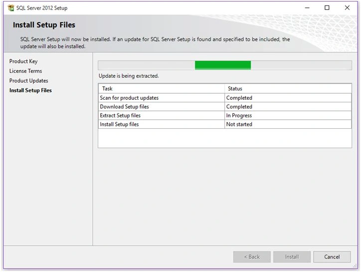 Install Setup Files