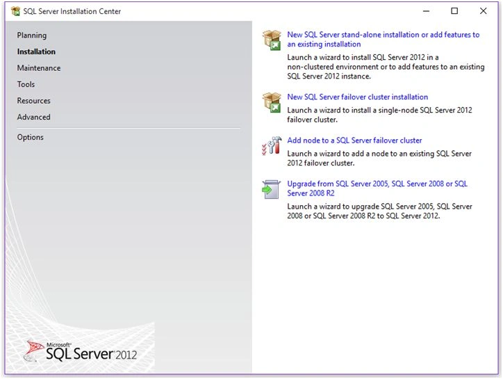 Installation Center