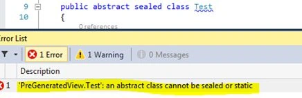 abstract class
