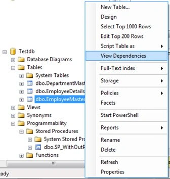 View Dependencies