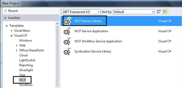 WCF service