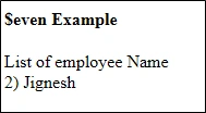output