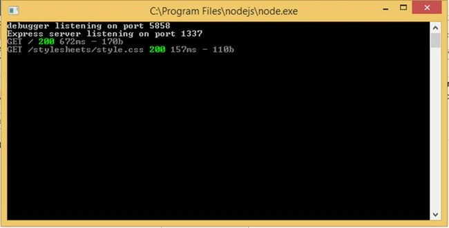 Command window