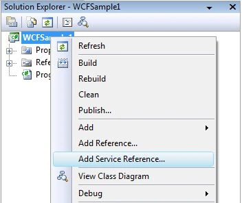 WCF reference