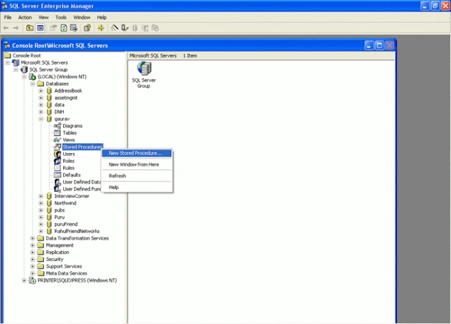 Using Stored Procedures with ASP.NET