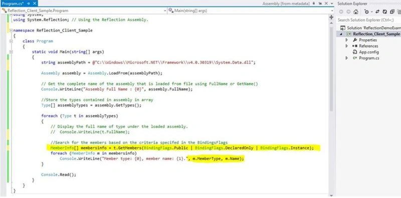 Complete running code
