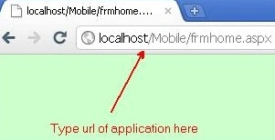 Type url of application here