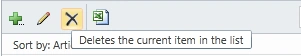 delete button in LightSwitch 2011