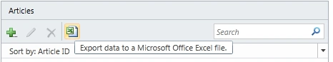 Export in LightSwitch 2011