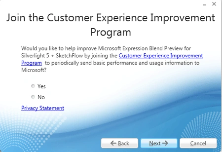 Expression Blend Preview for Silverlight 5 