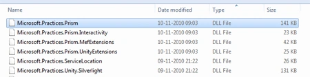 dll in silverlight