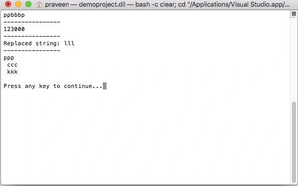 c# string