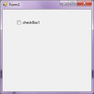 Creating a CheckBox