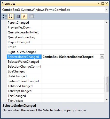 ComboBox In C#