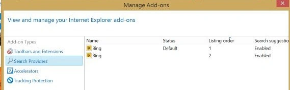 Search Providers