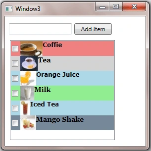 ListView with CheckBoxes