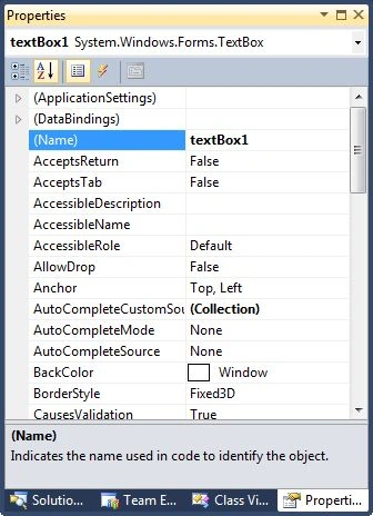 MaskedTextBox Properties