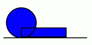 A composite shape with NonZero FillRule