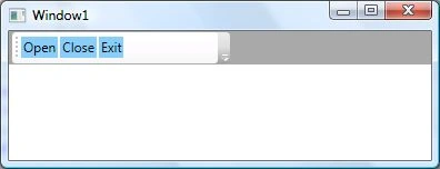 WPF Toolbar