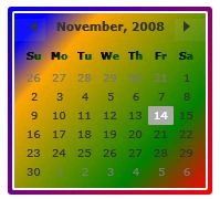 Formatting a Calendar