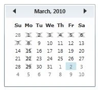 BlackoutDates