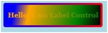 Formatting a Label