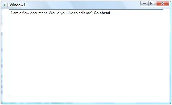 WPF RichTextBox