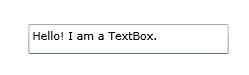 TextBox Output