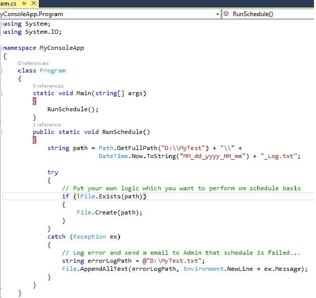 console application