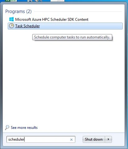 Scheduler