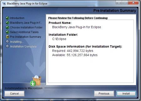Reviews of BlackBerry Java Plugin