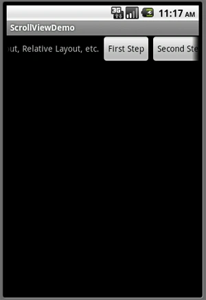 Horizontal ScrollView