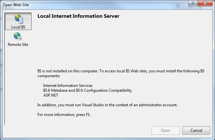 Local server